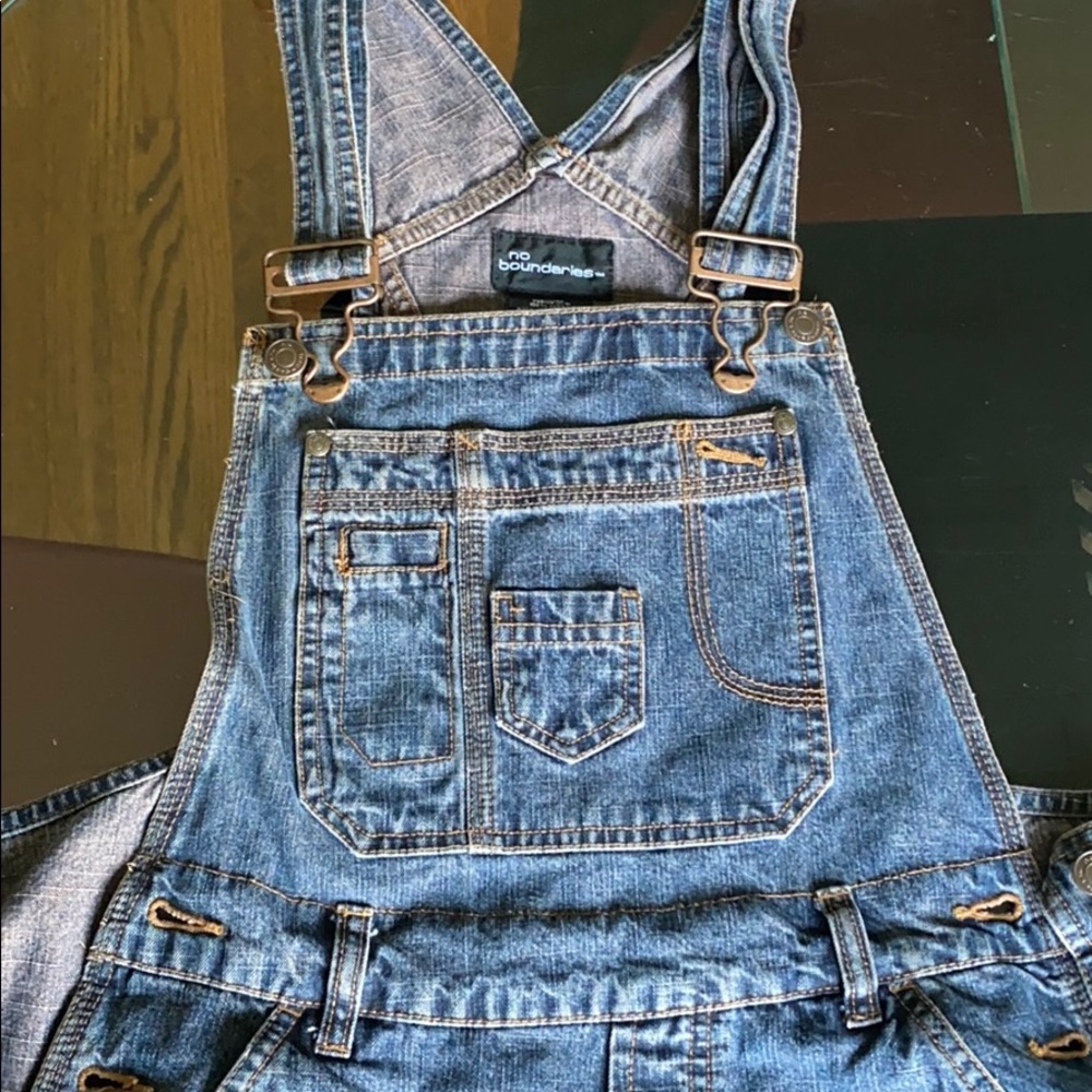 Dark blue Overall shorts